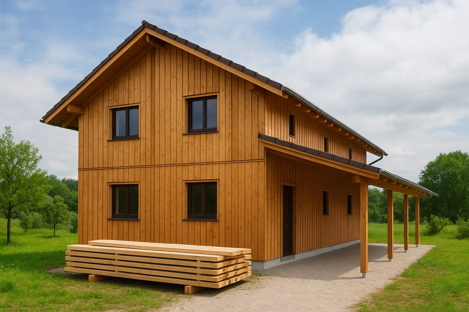 Eichhof Holzbau setzt auf nachhaltige Materialien