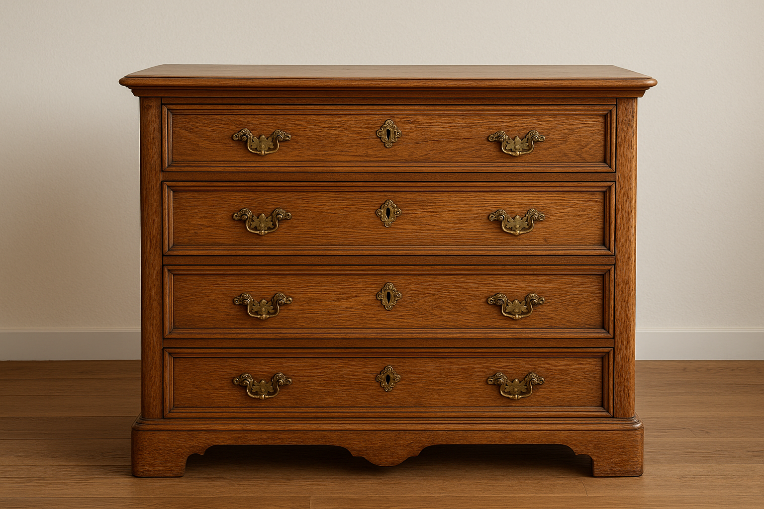 Aufarbeitung einer antiken Kommode